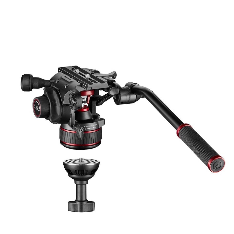 Manfrotto Nitrotech 608 & Alu Double Mid-Level Spreader