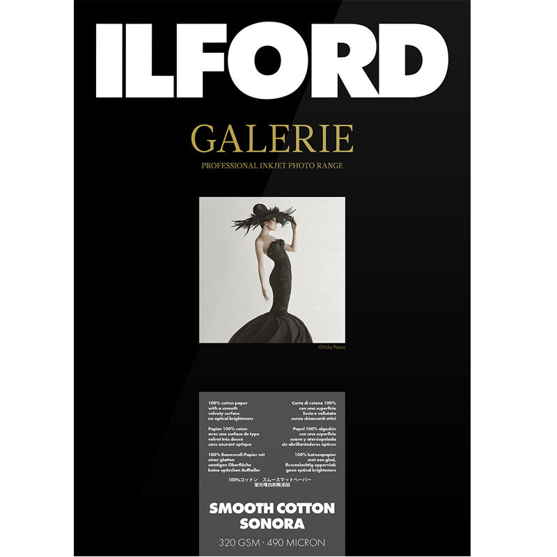 Ilford Galerie Smooth Cotton Sonora 320g 13x18 50 sheets