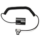 IndiPro Coiled D-Tap To Canon LP-E6 Type Dummy Batterie