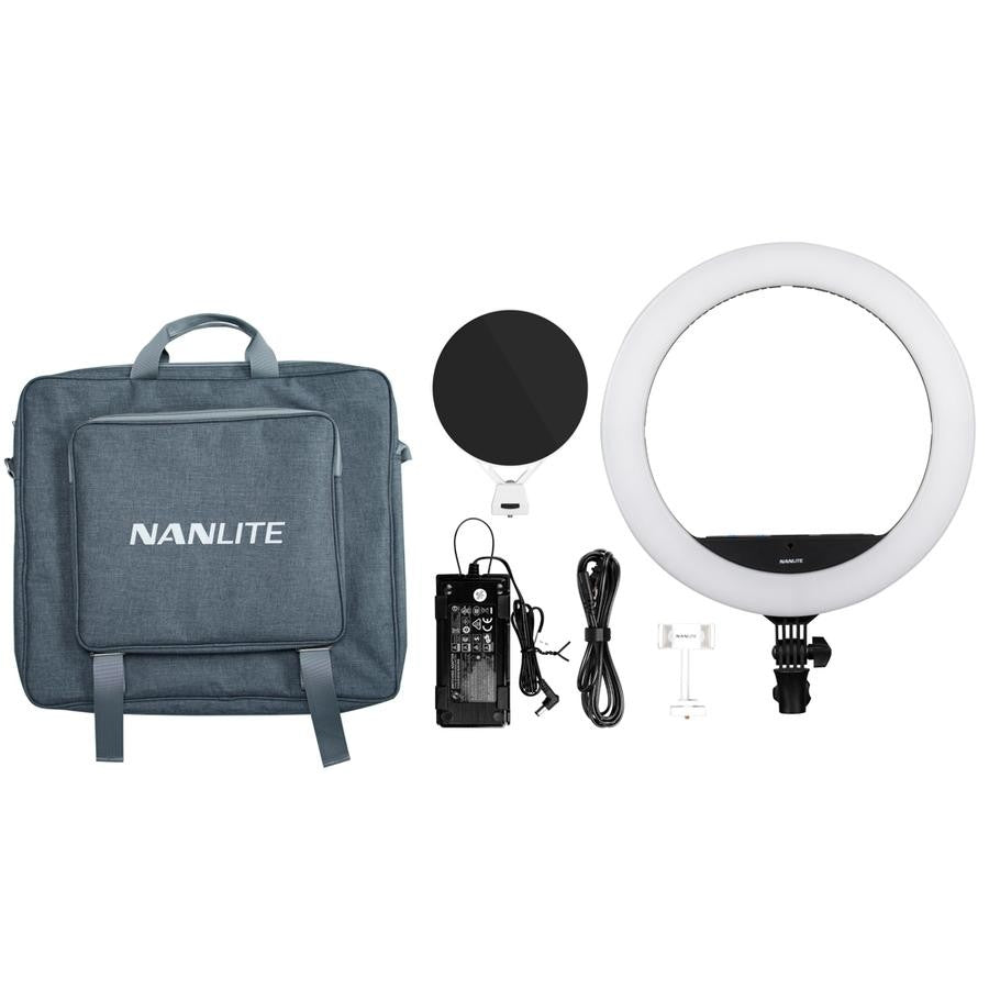 Nanlite Halo 16C LED ringlight étui de transport compris