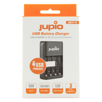 Jupio USB Chargeur de piles rapide LED
