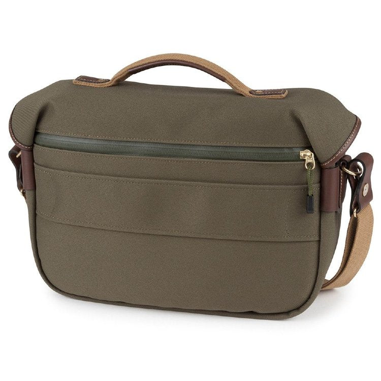 Billingham Hadley Pro 2020-Sage Fibrenyte / Cuir Chocolat