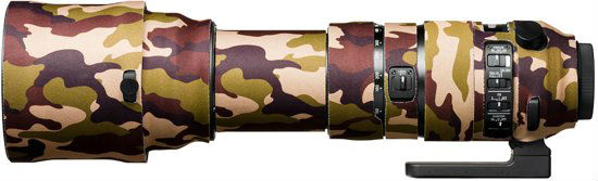 EasyCover Objectif Oak pour Sigma 150-600mm f/5-6.3 DG OS HSM S Marron Camouflage