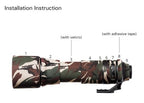EasyCover Objectif Oak pour Tamron SP 150-600mm f/5-6.3 Di VC USD G2 Vert Camouflage