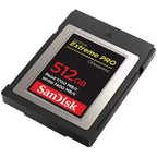 Sandisk CF express Extreme Pro 512 Go 1 700 / 1 400 Mo/s type B