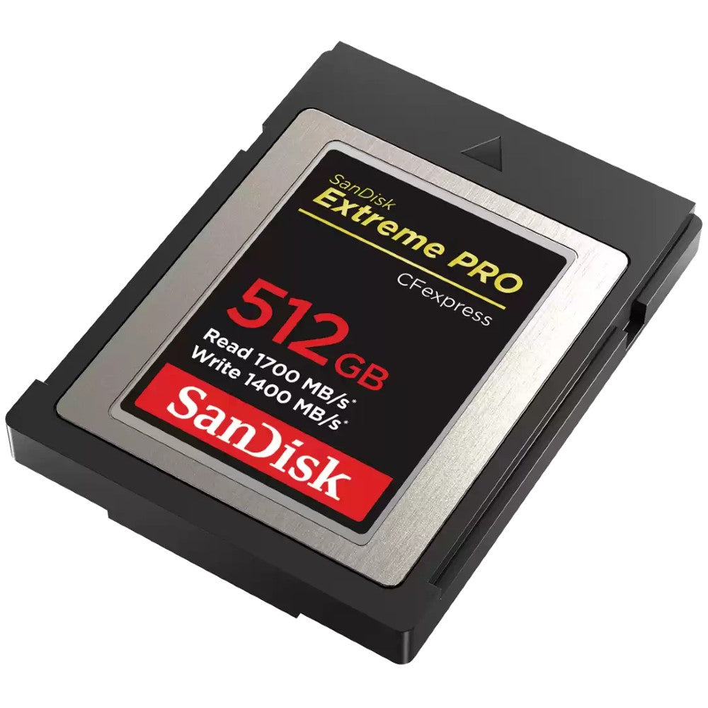 Sandisk CF express Extreme Pro 512 Go 1 700 / 1 400 Mo/s type B