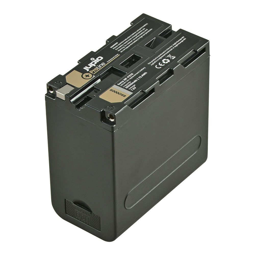 Jupio Sony NP-F970 avec USB 10050mAh