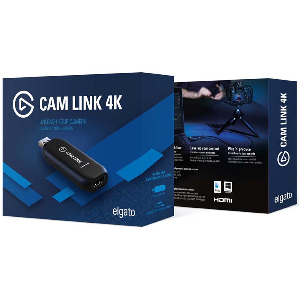 Elgato Cam Link 4K HDMI caméra connecteur Windows/Mac