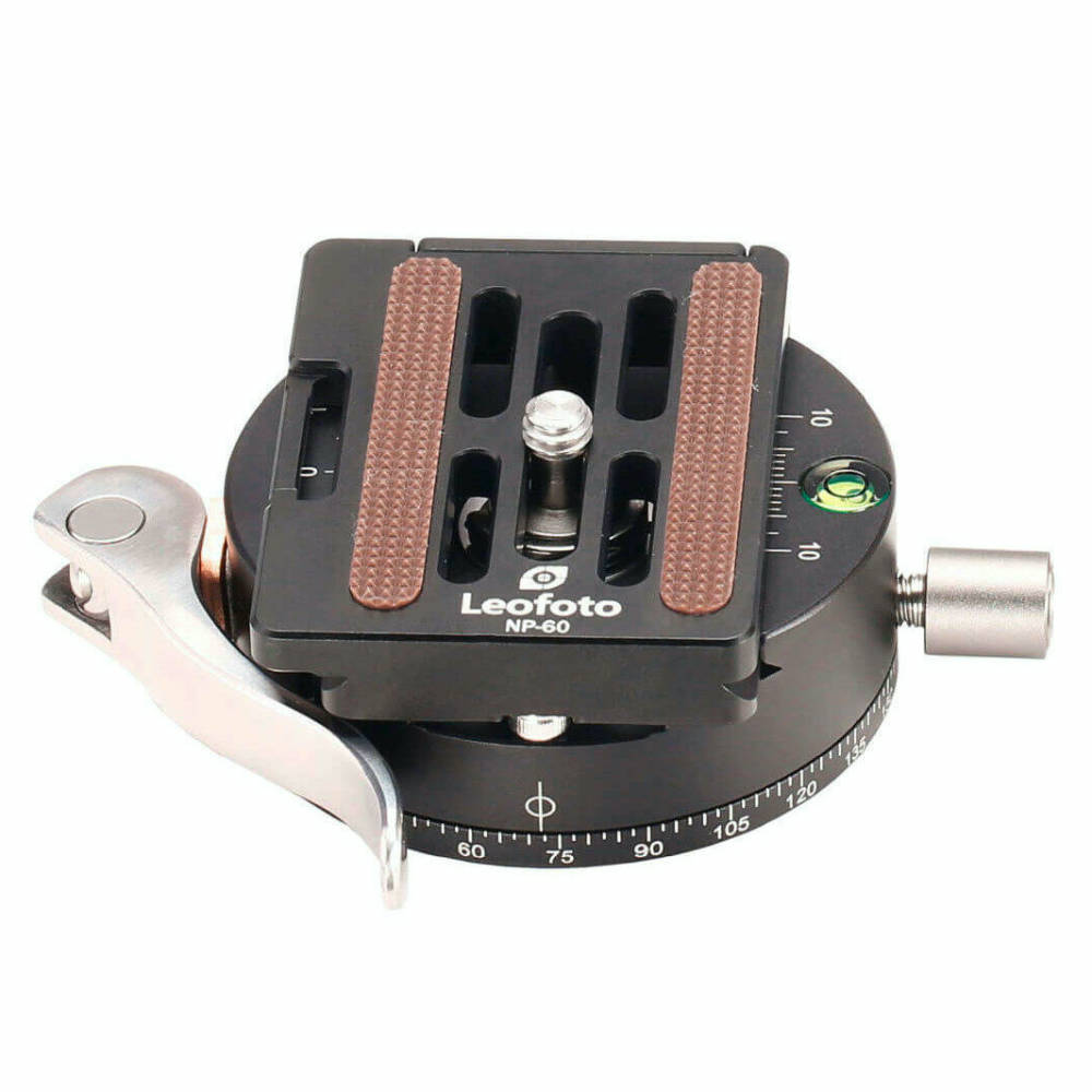 Leofoto PCL-60 Quick Release Panning Clamp with NP-60 Quick Release Plate