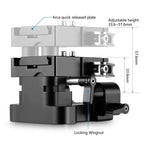 SmallRig Universal 15mm Rail Support System Baseplate 2092