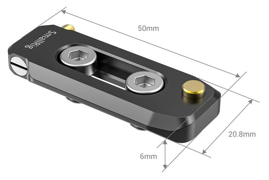 SmallRig 2468 Low-profile NATO Rail 50mm