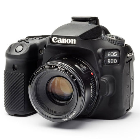 easyCover Boîtier Cover pour Canon 90D Noir