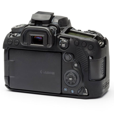 easyCover Boîtier Cover pour Canon 90D Noir