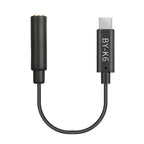 Adaptateur Audio TRS 3,5mm Boya BY-K6 pour DJI OSMO Pocket