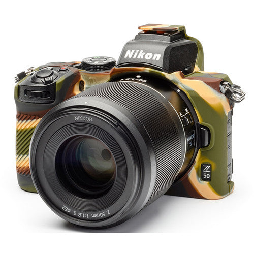 easyCover Boîtier Cover pour Nikon Z50 Camouflage
