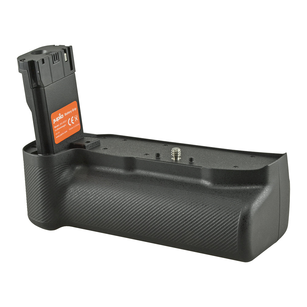 Jupio Poignée-Alimentation pour Blackmagic Pocket Cinema Appareil photo 4K/6K (pour application avec 1/2/3x LP-E6/LP-E6N batterie)