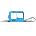 GoPro Sleeve + Lanyard Bleu pour HERO9 Noir