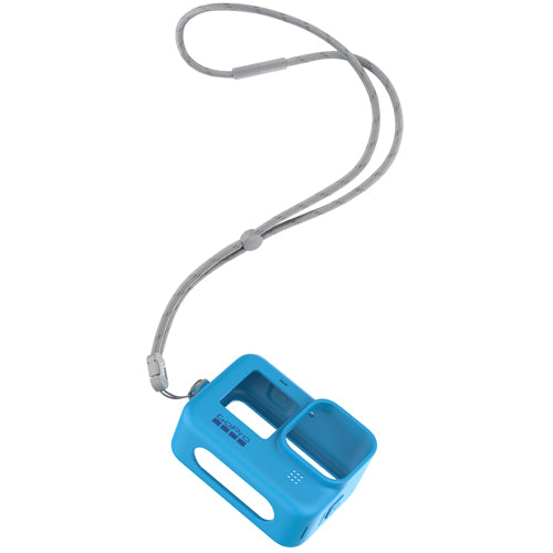 GoPro Sleeve + Lanyard Bleu pour HERO9 Noir