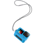 GoPro Sleeve + Lanyard Bleu pour HERO9 Noir