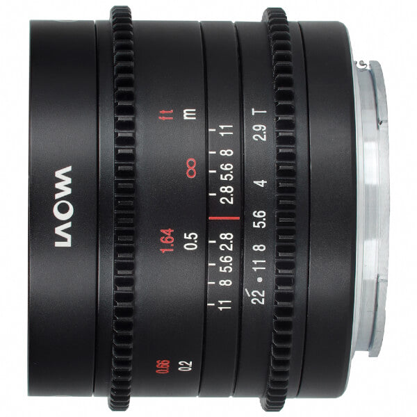Laowa 9mm t/2.9 ZERO-D Cine Objectif - MFT