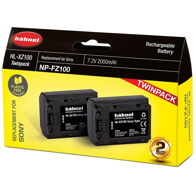 Hähnel HL-XZ100 Sony Type Double Pack