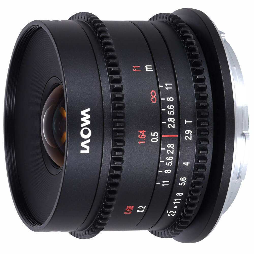 Objectif Ciné Laowa 9mm T2.9 Zero-D Canon RF