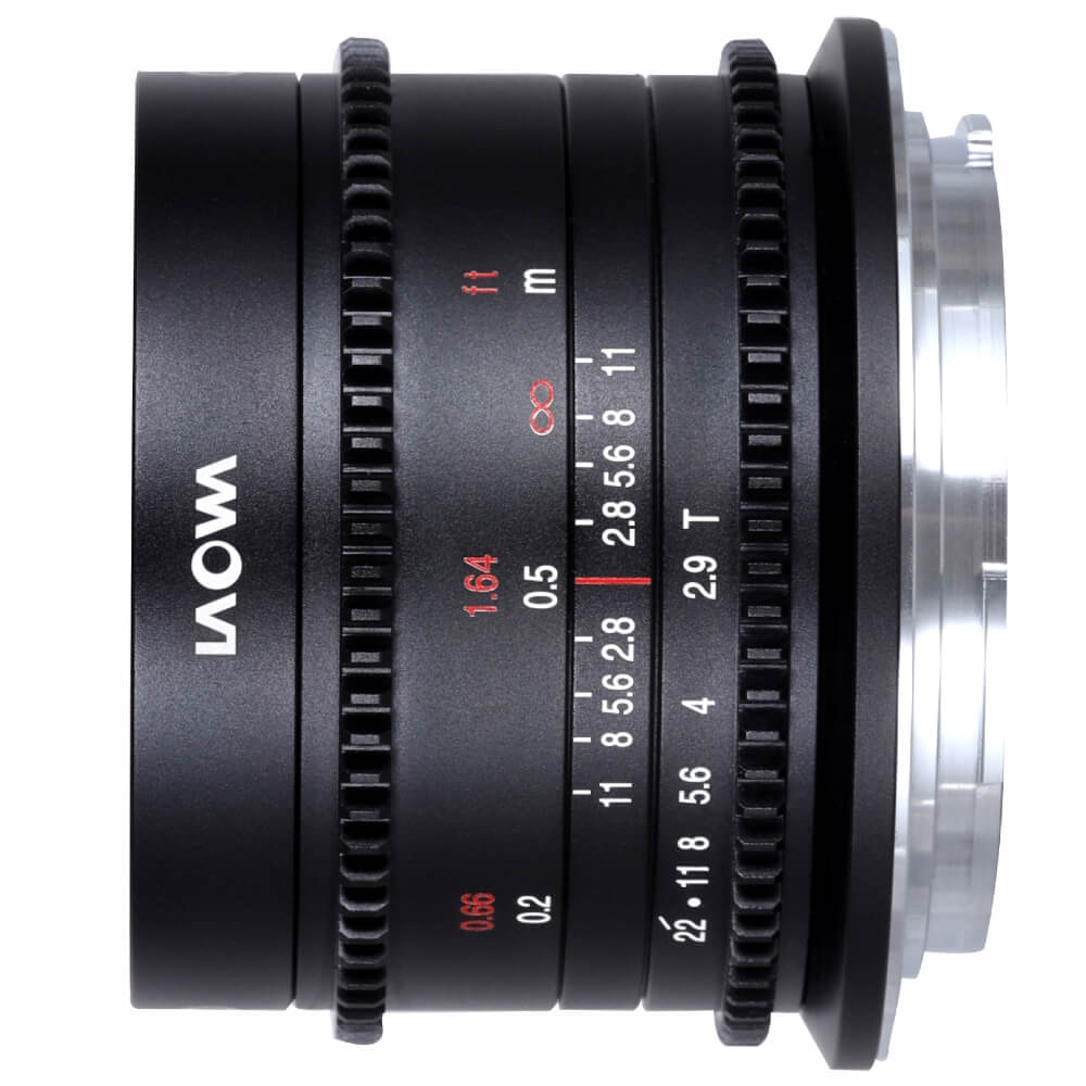 Objectif Ciné Laowa 9mm T2.9 Zero-D Canon RF