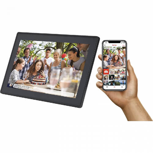 Braun DigiFrame 1518 WiFi 15,6 " Noir 8 Go