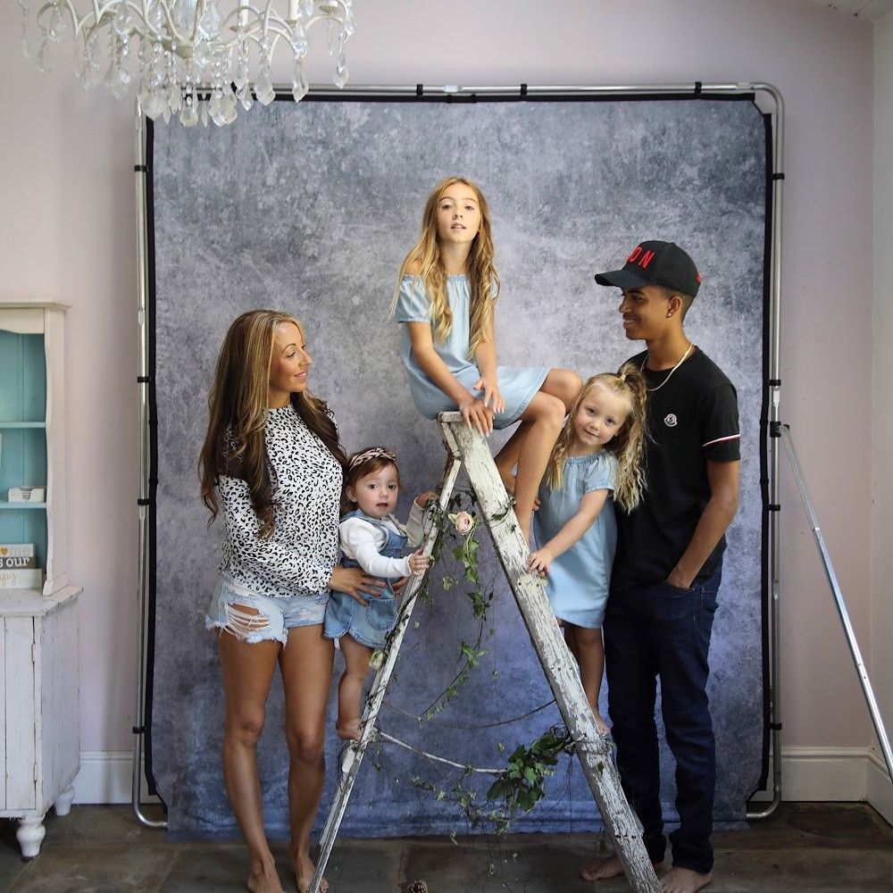 Manfrotto EzyFrame vintage backdrop 2x2.3m concrete