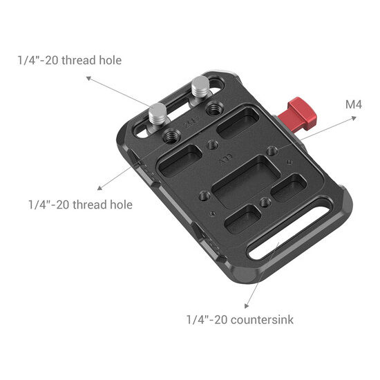 SmallRig 2987 Mini V Monture Batterie Plate