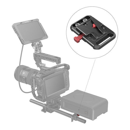 SmallRig 2987 Mini V Monture Batterie Plate