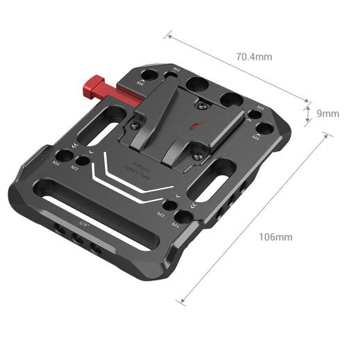 SmallRig 2988 V Monture Batterie Plate
