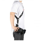 Plaque QR Leofoto NP-65 avec support de sangle MAGPUL QD