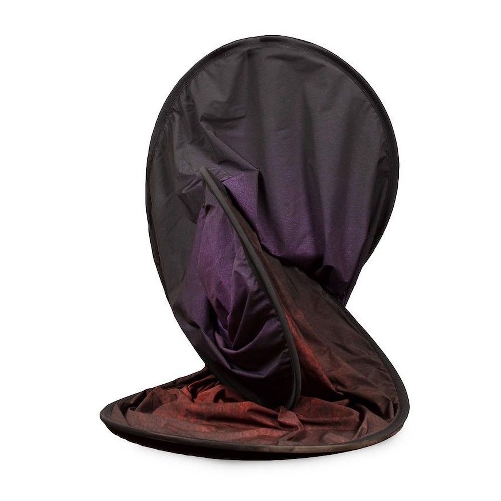 Manfrotto Toile de fond pliante vintage 150x210cm aubergine/ cramoisi