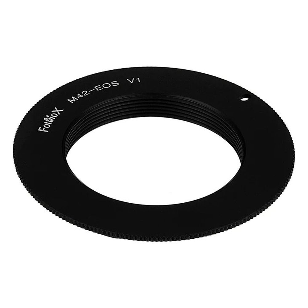 Fotodiox Adaptateur de monture d'objectif - Objectif SLR à vis M42 de type 1 à Canon EOS (EF, EF-S) montures (M42-EOS-V1-FC10)