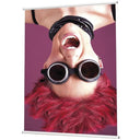 Porte-affiche 30 cm argent