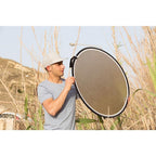 Manfrotto écran de réflexion pliable 75cm feu de soleil/blanc