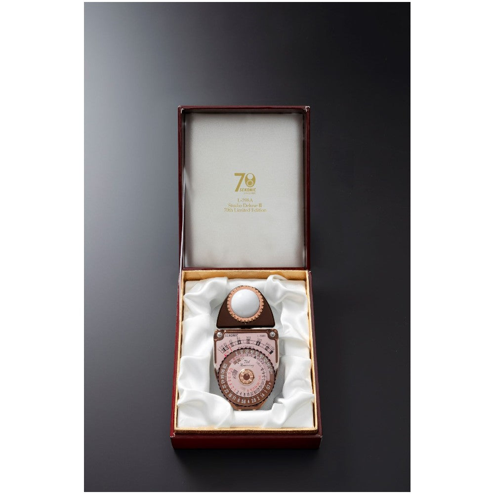 Sekonic L-398A Studio Deluxe III Édition anniversaire 70 ans limitée