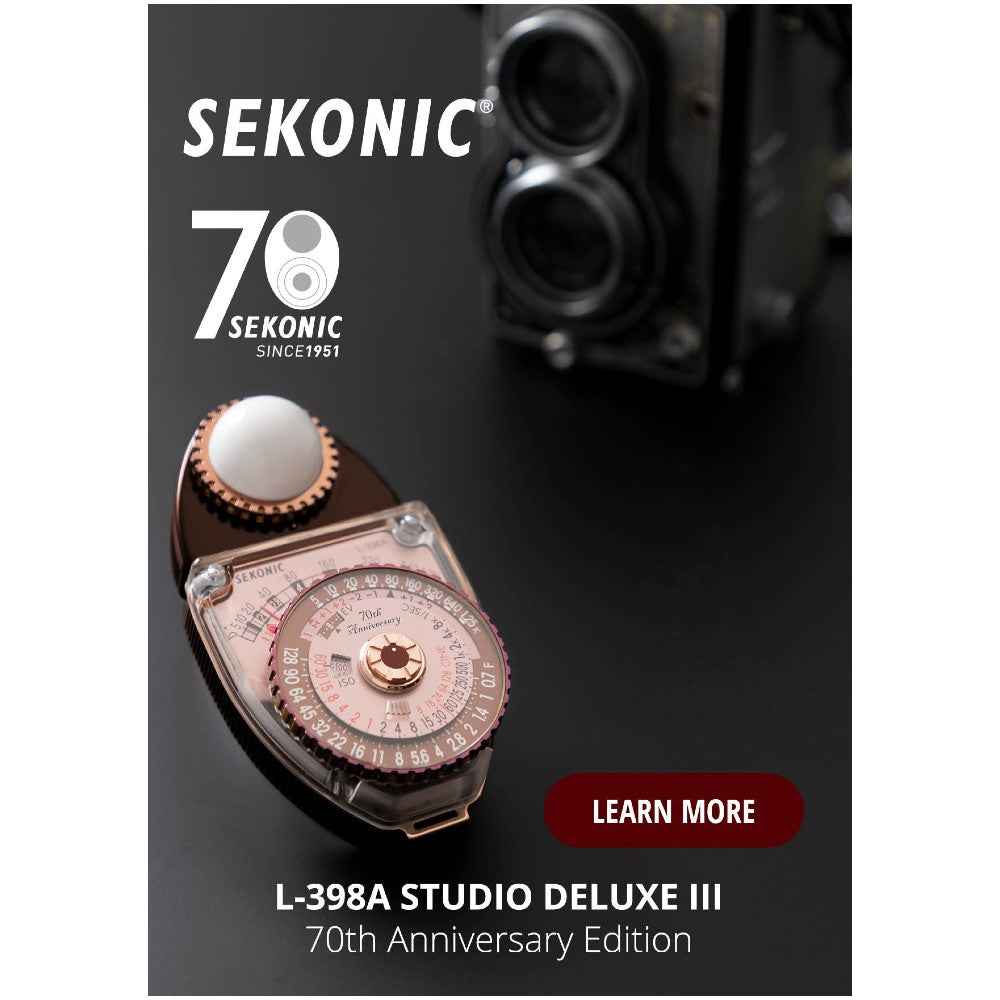Sekonic L-398A Studio Deluxe III Édition anniversaire 70 ans limitée
