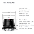 TTartisan 35mm f/1.4 SIGMA L Mount