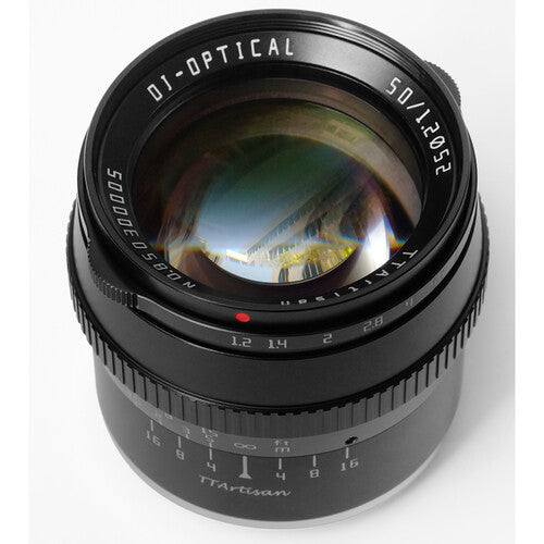 TTartisan 50mm f/1.2 Fuji X Monture