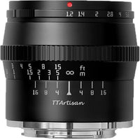 TTArtisan APS-C 50mm f/1.2 MFT Black