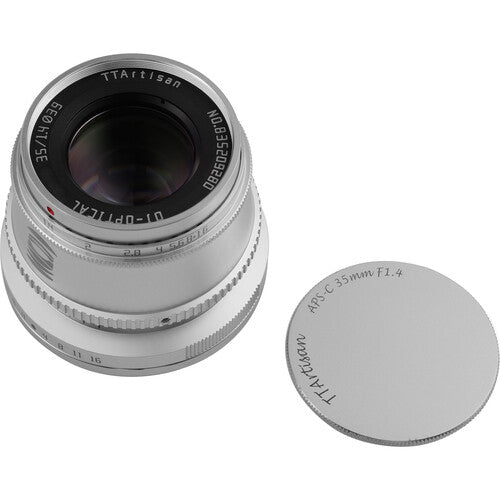 TTArtisan Monture Fuji FX 35mm f/1.4 Argent