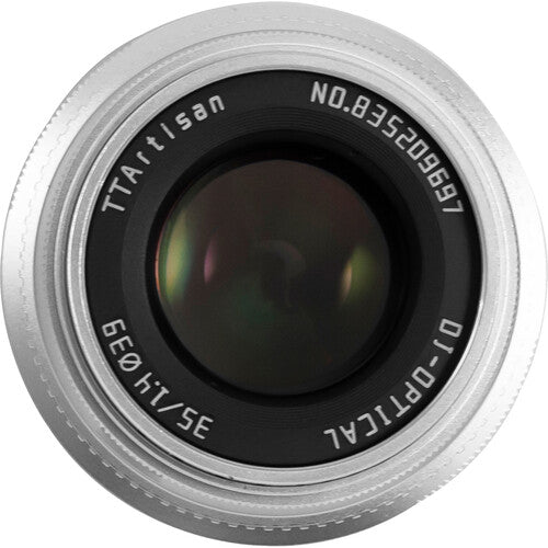 TTArtisan Monture Fuji FX 35mm f/1.4 Argent