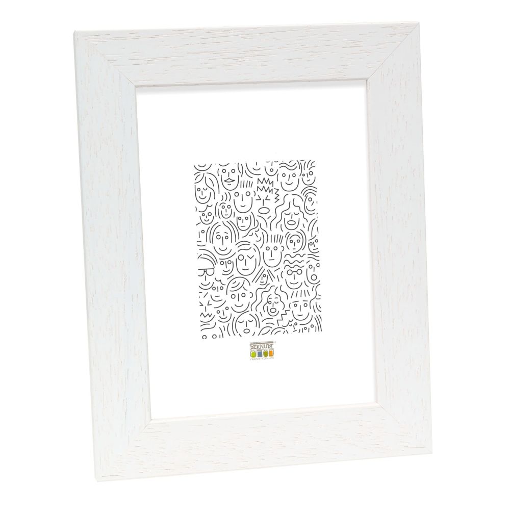 Deknudt Photo frame in white wood 20x30 S226K1