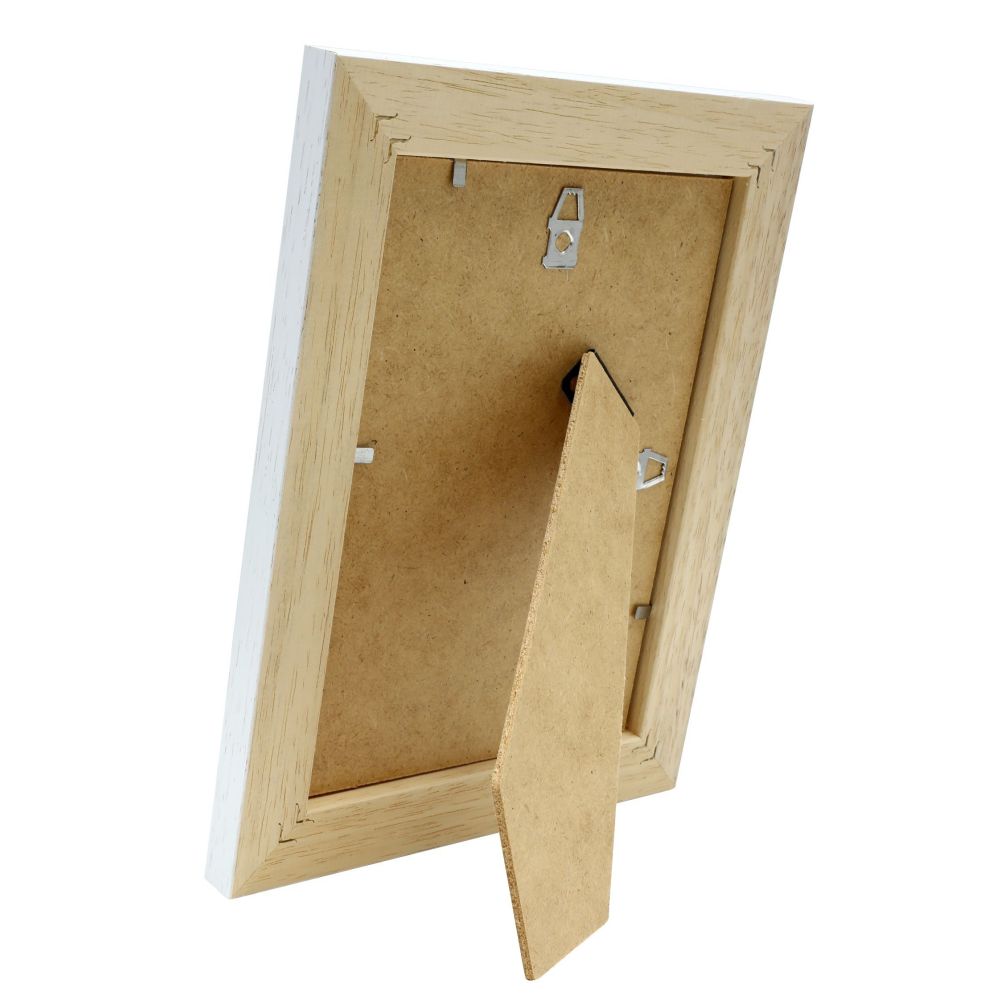 Deknudt Photo frame in white wood 20x30 S226K1