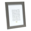 Deknudt Grey photo frame with silver edge 10x15 S41VK7