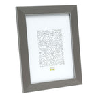 Deknudt Grey photo frame with silver edge 10x15 S41VK7