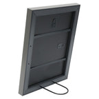 Deknudt Grey photo frame with silver edge 10x15 S41VK7