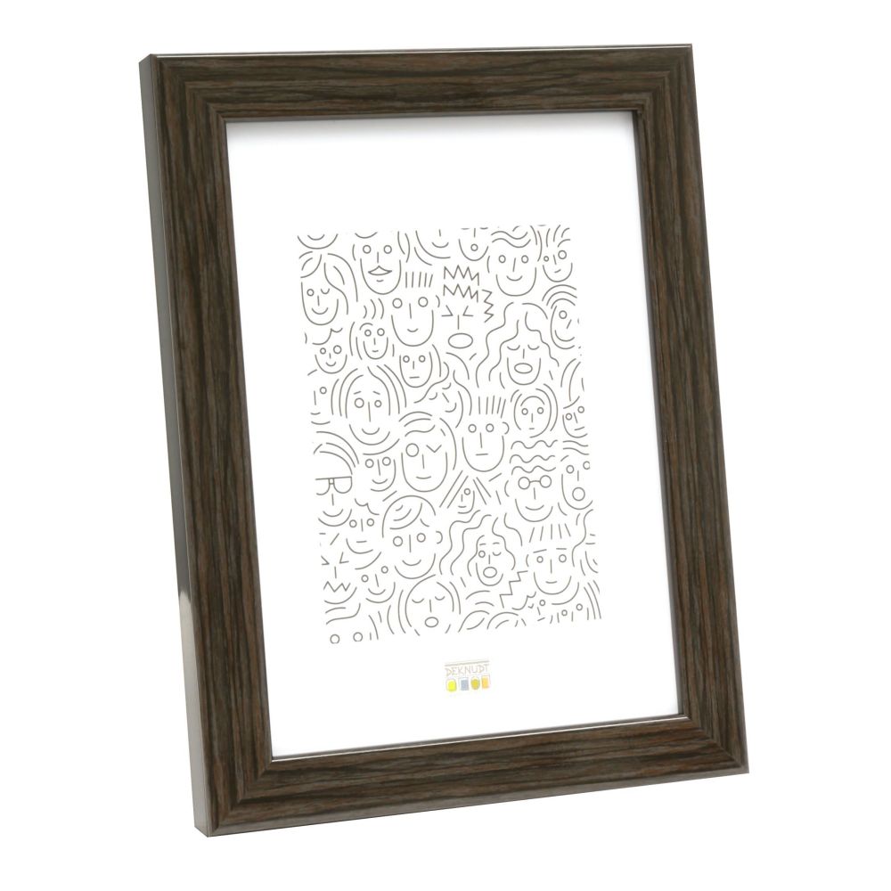 Deknudt Cadre étroit en bois de racine gris-brun 10x15 S46RH7
